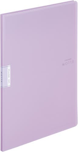 クリヤーブックモッテA4縦 20P 紫10冊