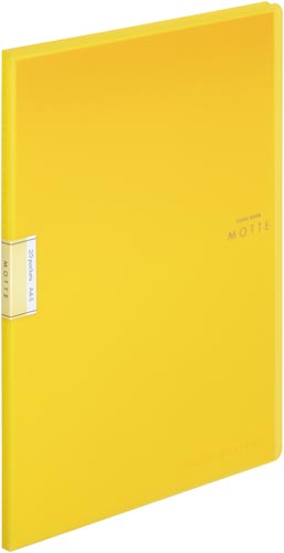 クリヤーブックモッテA4縦 20P 黄 10冊
