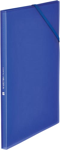 クリアーファイル ホルダーイン8P 紫 5冊