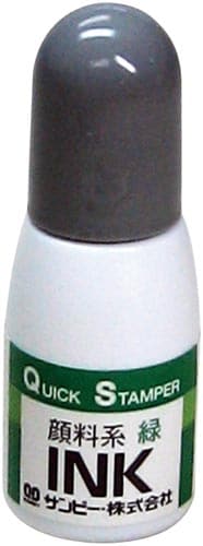 クイックインク 緑色 顔料系 10ml