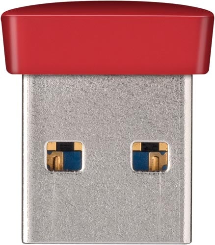 マイクロUSBメモリ 16GB レッド