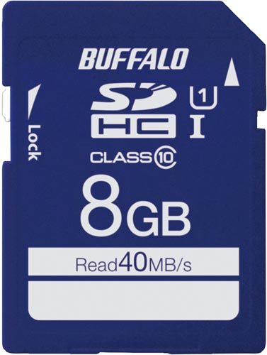 Class10 SDHCカード8GB