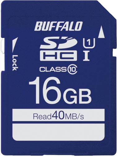 Class10 SDHCカード16GB