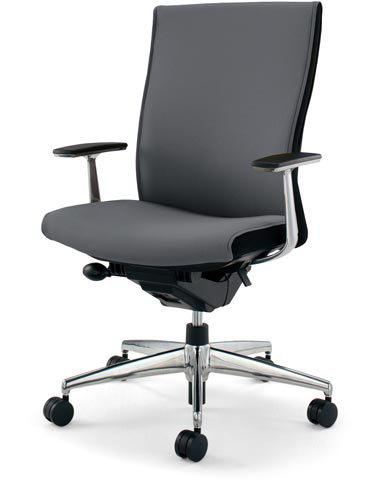 プント ハイランバー付アルミ肘スタンダードグレー