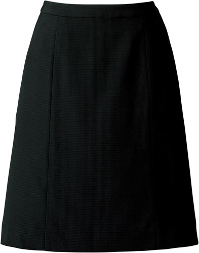 Aラインスカート AS2805 ブラック 5号