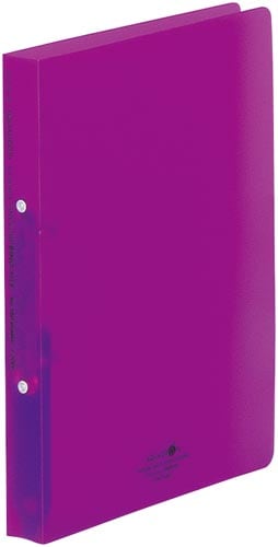 リングファイル ツイストリングA4縦 2穴 藤