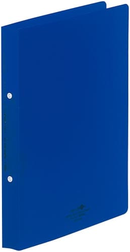 リングファイル ツイストリングA4縦 2穴 藍