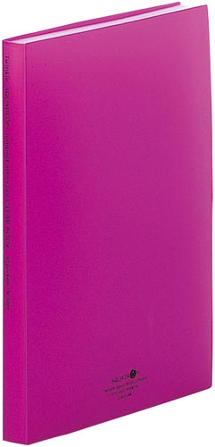 クリヤーブック A4縦 40ポケット 藤