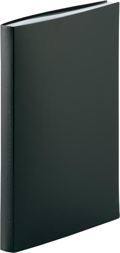 クリヤーブック A4縦 40ポケット 黒