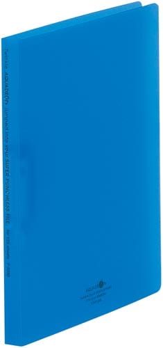 スーパーパンチレスファイルA4縦 青×5