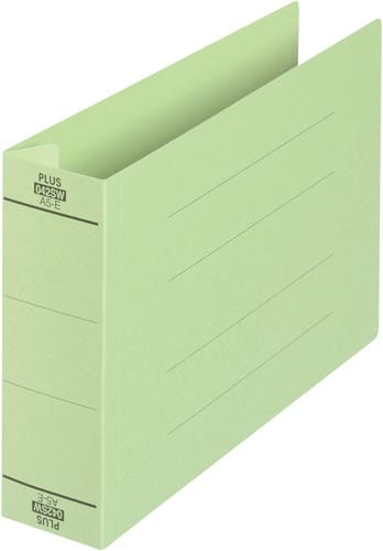 フラットF 厚とじ500 A5横 グリーン 10冊