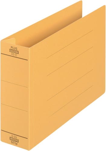 フラットF 厚とじ500 A5横 イエロー 10冊