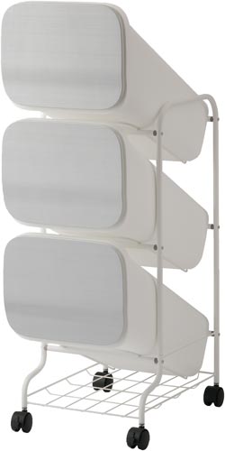 スムース スタンドダストボックス3段−メタル