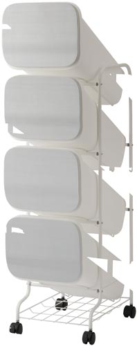 スムース スタンドダストボックス4段−メタル