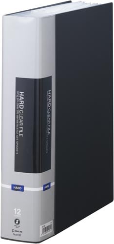 ハードクリアーファイルA4S 黒