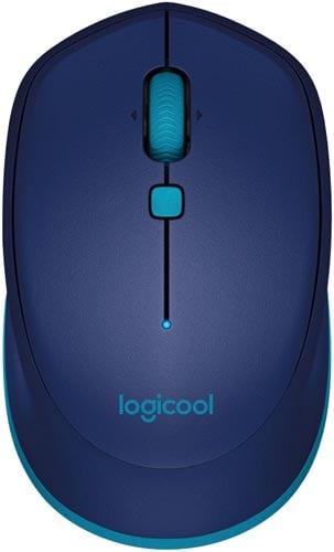 Bluetoothレーザーマウス ブルー