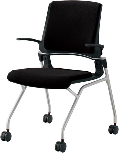 オルディナ 総張り肘付き ブラックシェル ブラック