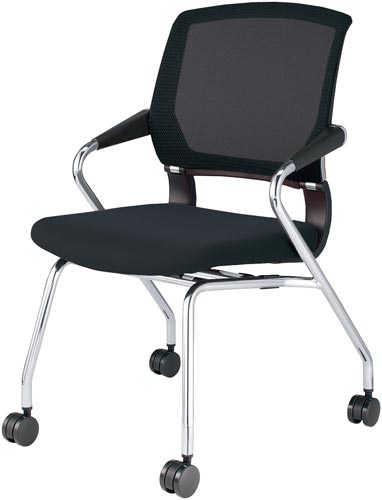 サテリテ メッキ脚 ブラック