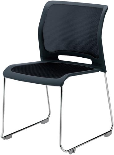 カラベルステンレス脚 BKフレーム ブラック