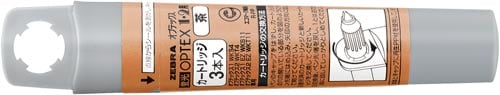 蛍光オプテックス1・2用カートリッジ 茶 30本