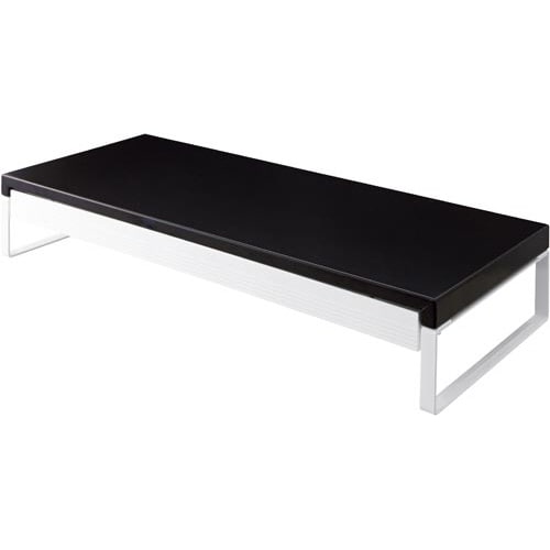 机上台 引出し付き 幅590mm 黒