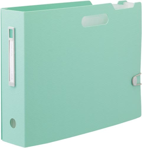 ドキュメントボックス ヨコA4 ライトグリーン5個