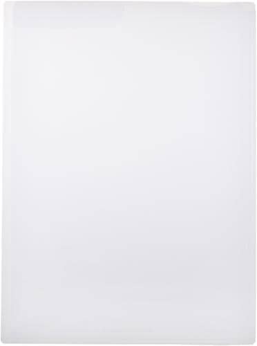 スーパーハードホルダー2ポケット透明 乳白 5冊