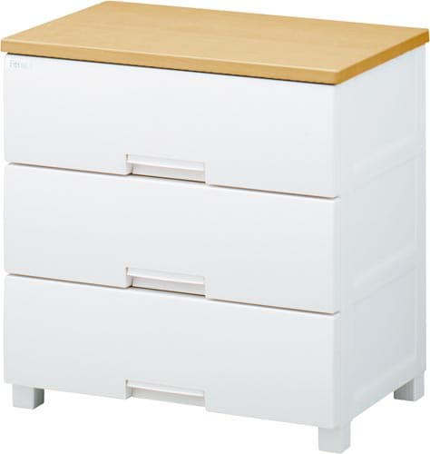 フィッツプラス 幅65×高さ66cm メープル3段