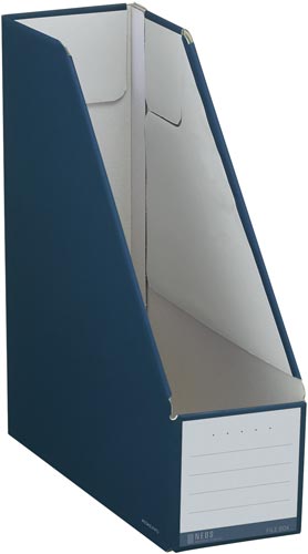 ファイルボックス<NEOS>A4スタンド型紺4個