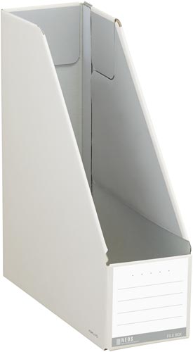 ファイルボックス<NEOS>A4スタンド型 白4個