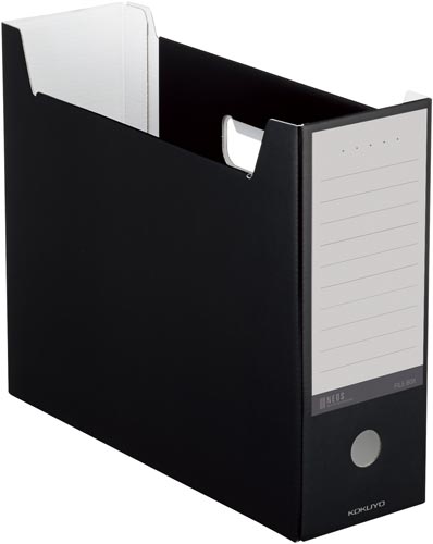 ファイルボックス<NEOS> A4 黒 4個