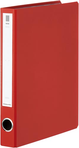 チューブF<NEOS>A4縦背幅45mm 赤3冊