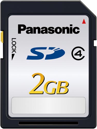 2GB SDメモリーカード