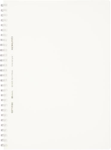 ソフトリング<クリア>セミB5 方眼ドット罫80枚