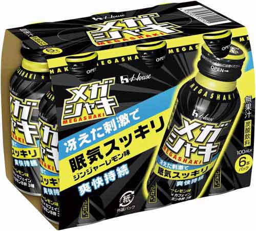 ハウス メガシャキ 100ml 6本