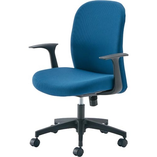 アルペジオチェア 肘付 ブルー