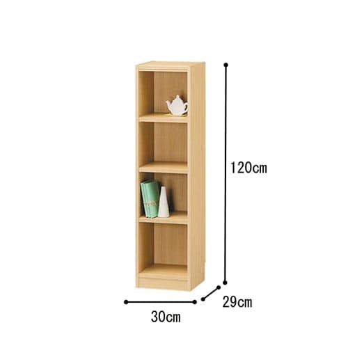 オーダー木製ラックNA H1200W300D290