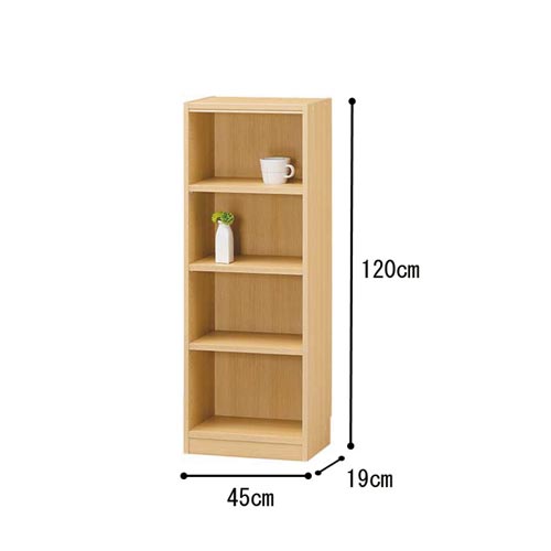 オーダー木製ラックNA H1200W450D190