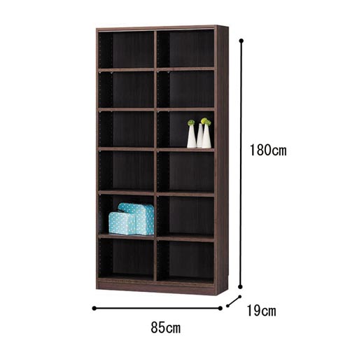 オーダー木製ラックDK H1800W850D190