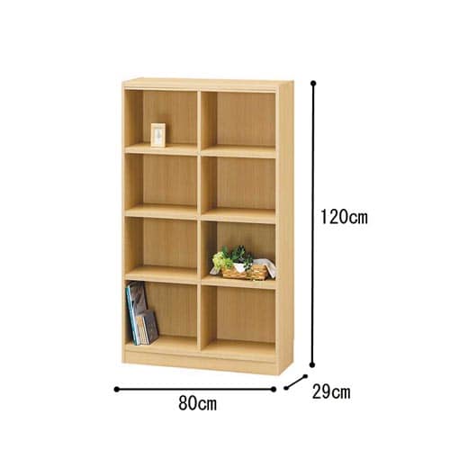 オーダー木製ラックNA H1200W800D290