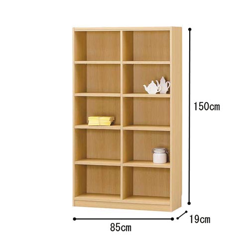 オーダー木製ラックNA H1500W850D190