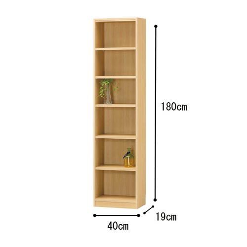 オーダー木製ラックNA H1800W400D190