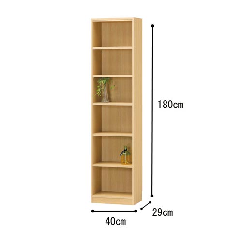 オーダー木製ラックNA H1800W400D290