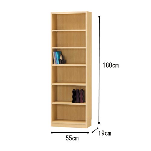 オーダー木製ラックNA H1800W550D190