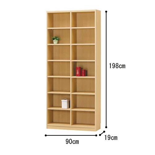 オーダー木製ラックNA H1980W900D190