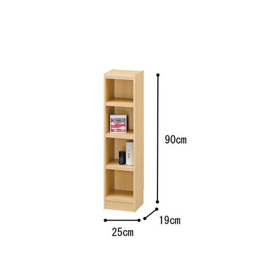 オーダー木製ラックNA H900W250D190