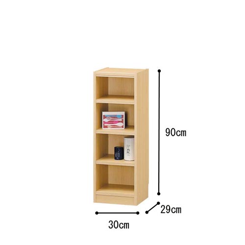 オーダー木製ラックNA H900W300D290