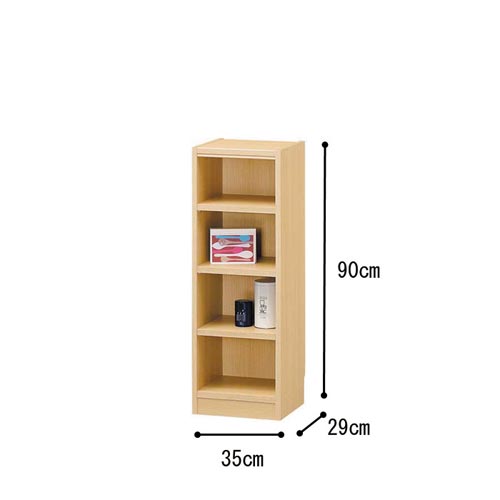 オーダー木製ラックNA H900W350D290