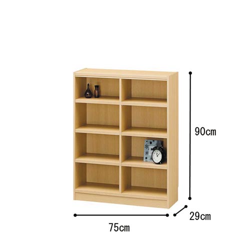 オーダー木製ラックNA H900W750D290