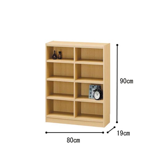 オーダー木製ラックNA H900W800D190